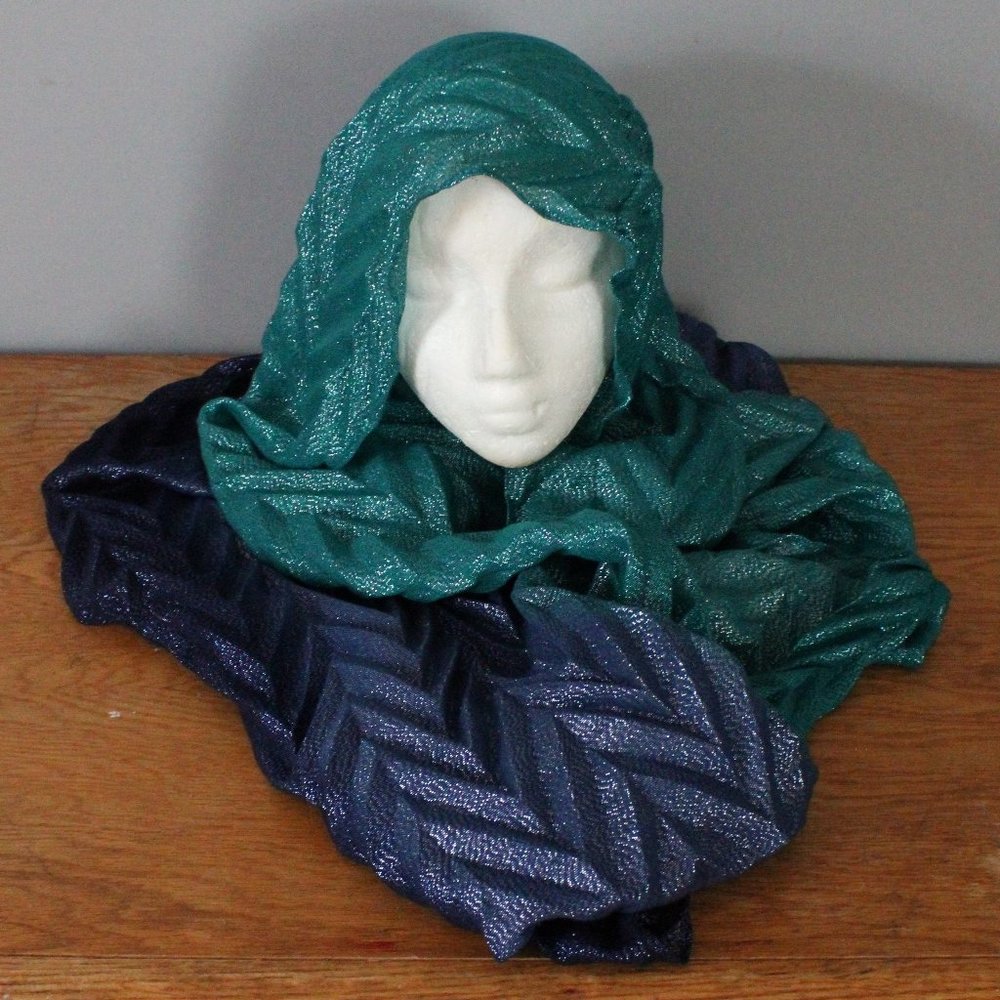 KMart Textured Print Infinity Scarf